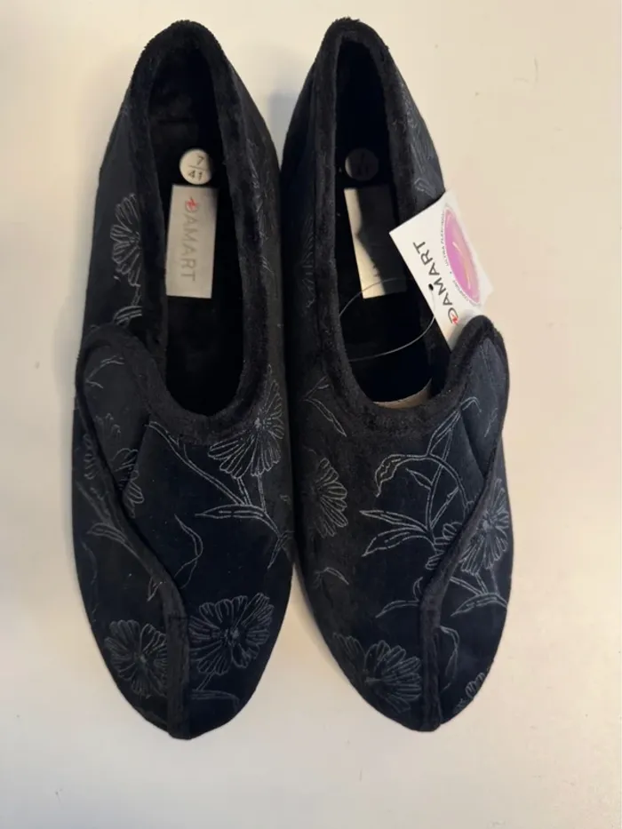 Chaussons Damart neuf taille 41 couleur noire. - photo numéro 5