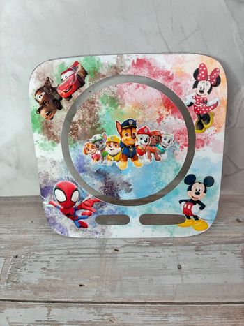 plexy avec stickers motif choix