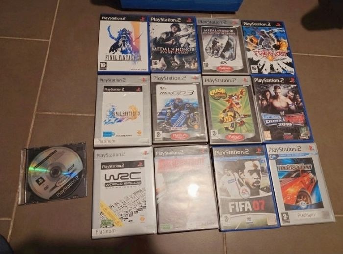 Lot de jeux PS2