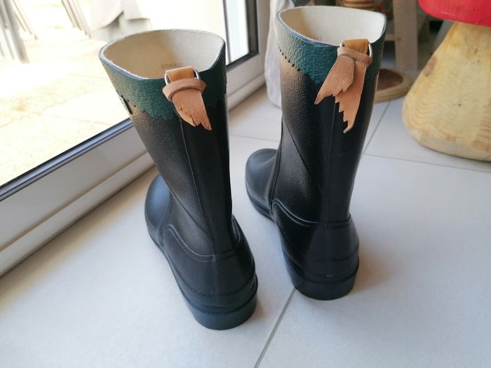 Très jolies 💚 bottes 'Aigle' - photo numéro 6