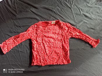 Blouse rouge