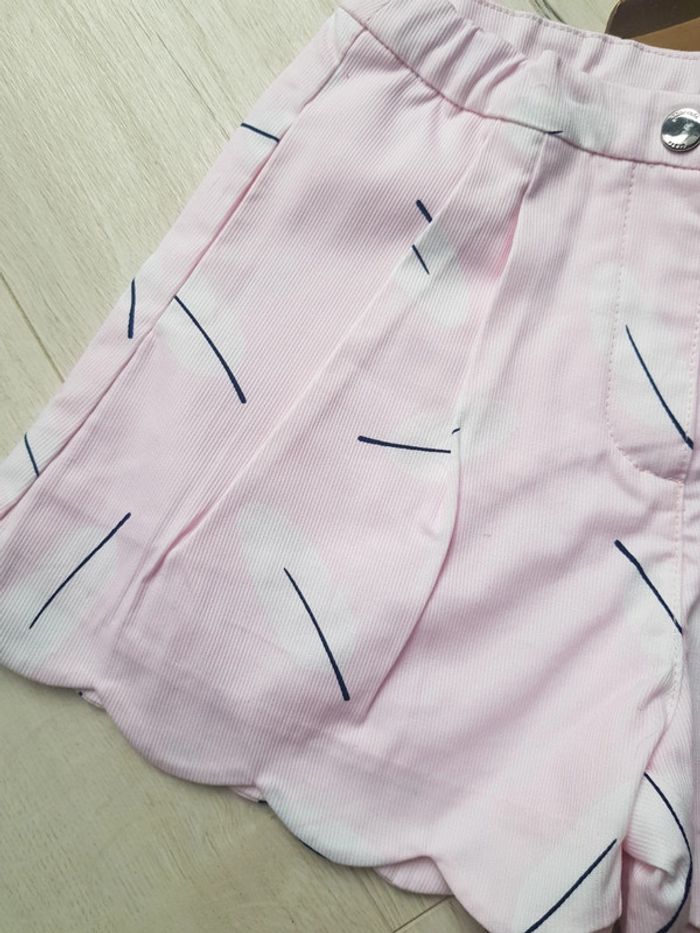 Short hiver rose jacadi fille 3ans neuf - photo numéro 2