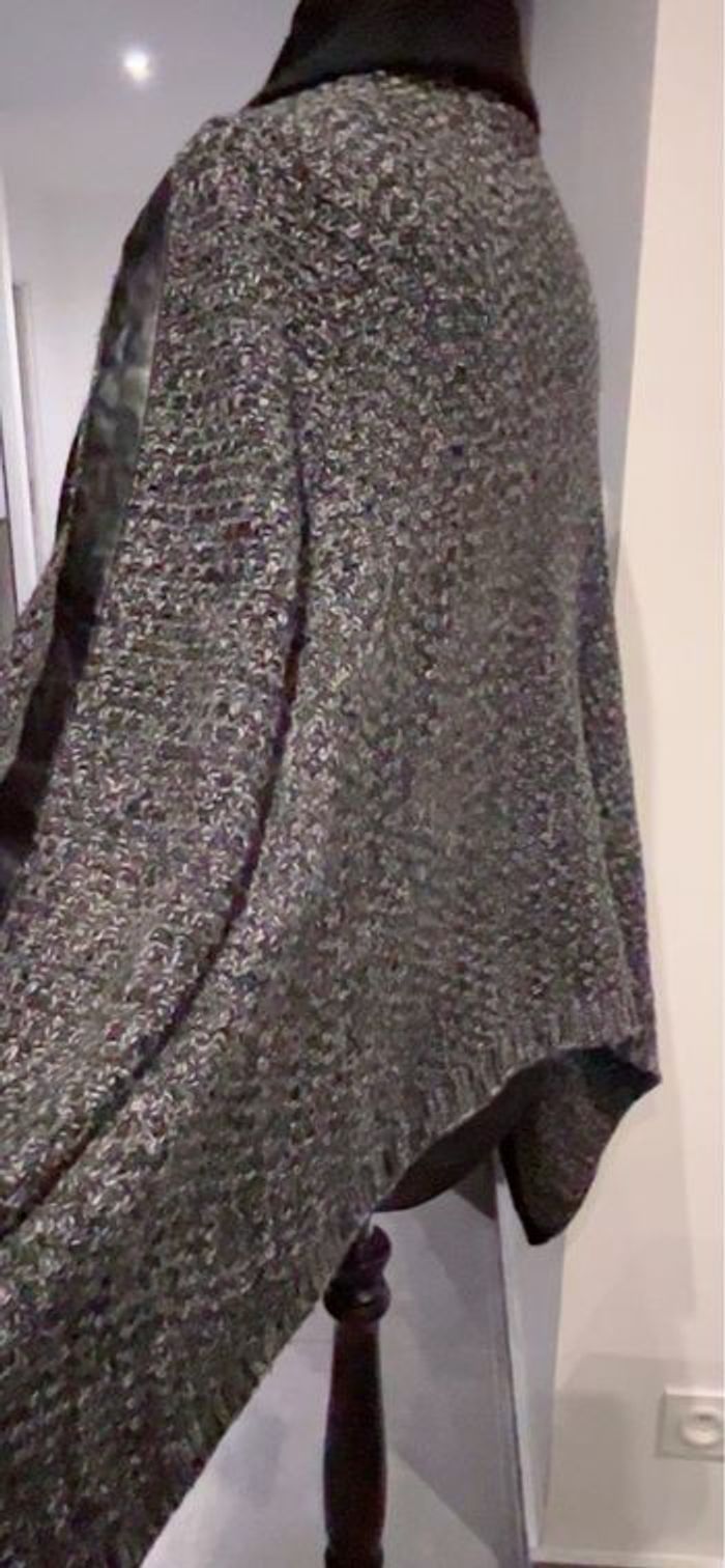 Gilet gris noir - photo numéro 8