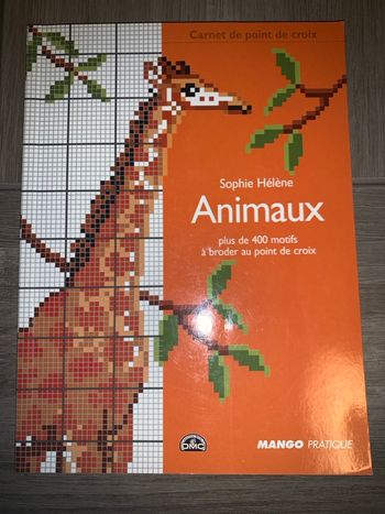 Animaux au point de croix 