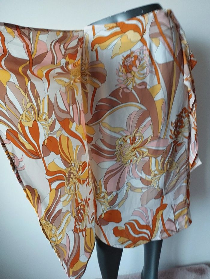 Jupe avec drapé Camaïeu taille 42 - photo numéro 3