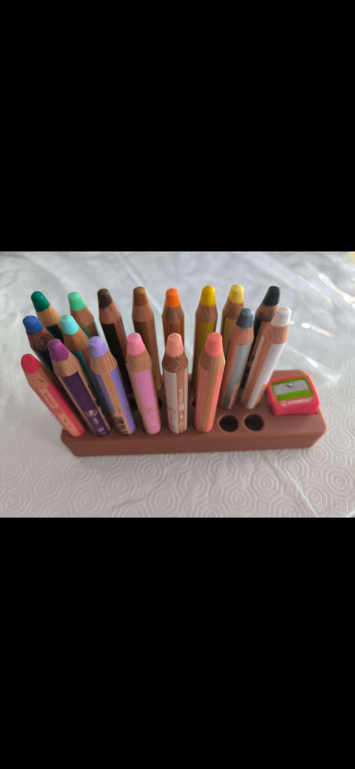 Support de rangement pour crayons STABILO Woody 3 in 1 – Impression 3D - photo numéro 2