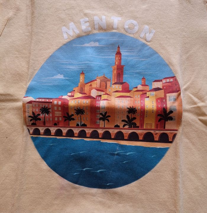 Tee-shirt manches courtes "Menton" Kiabi 6 ans - photo numéro 2