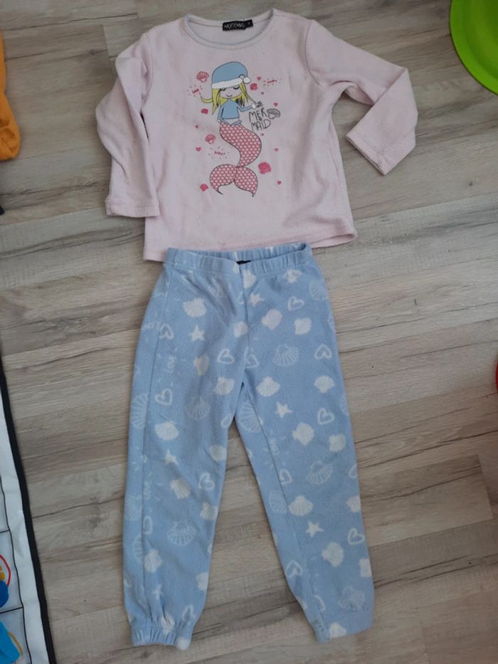 Pyjama 2 pièces sirène 5 ans