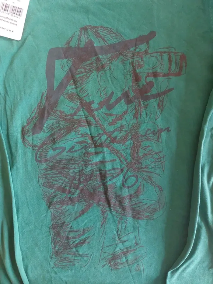 T-shirt manches longues T.14 ans Neuf avec étiquette - photo numéro 4