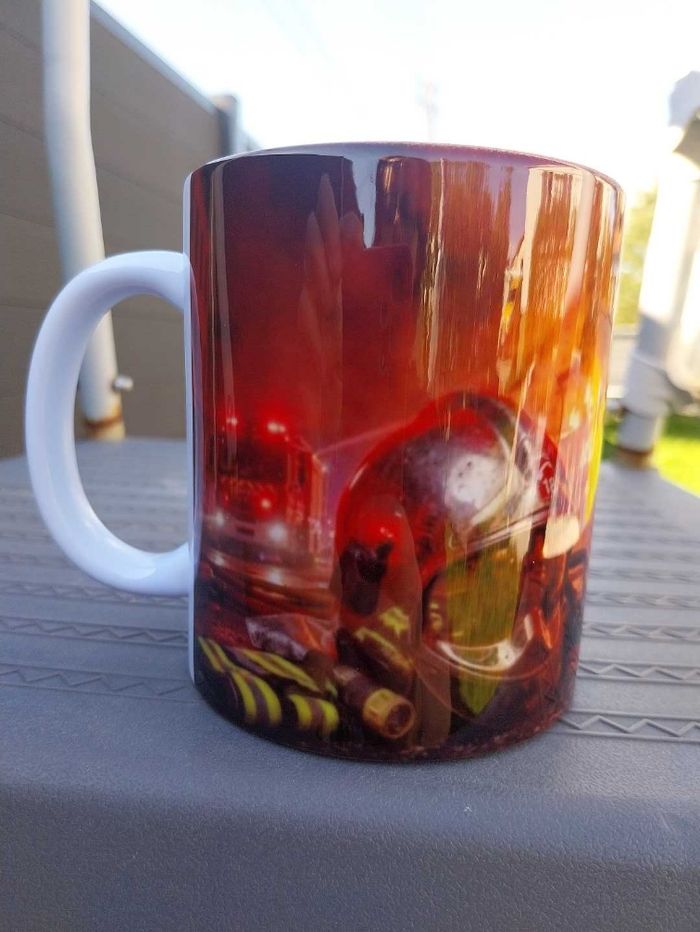 Mug Sapeurs-pompiers Sauver ou Périr - photo numéro 2