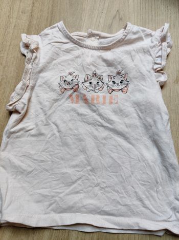 Tee shirt Aristochats disney 18 mois