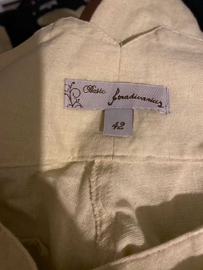 Pantalon large léger avec ceinture Taille 42 - photo numéro 6