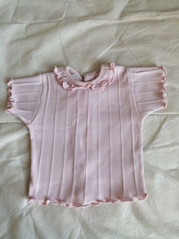 Tshirt rose 3 mois Petit bateau