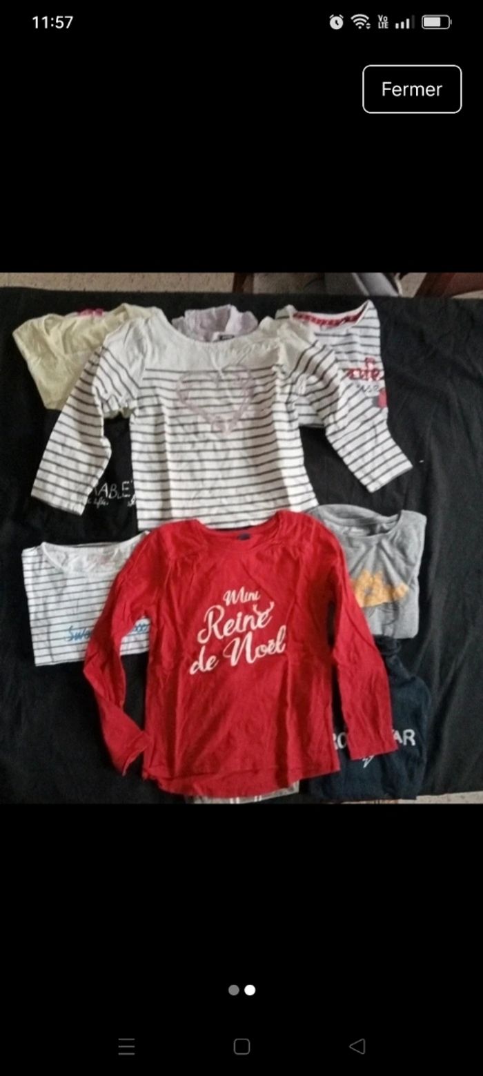 Lot de tee shirt - photo numéro 2