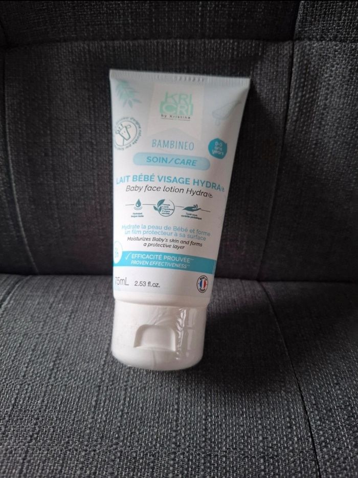 Crème visage bébé
