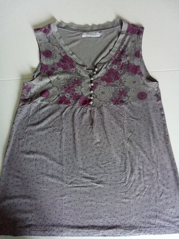 Tee-shirt sans manches, cache cache, taille 4