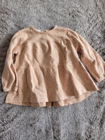 Blouse manches longues 9-12 mois 80 cm