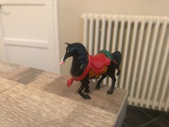 Figurine cheval rare Mulan disney