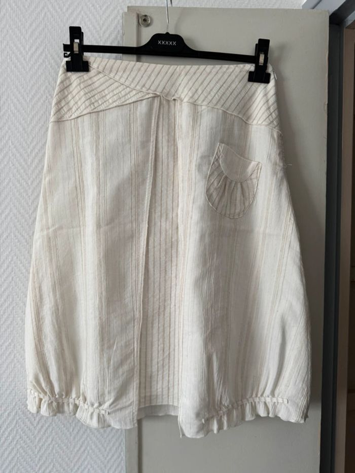 Jupe crème taille S très bon état