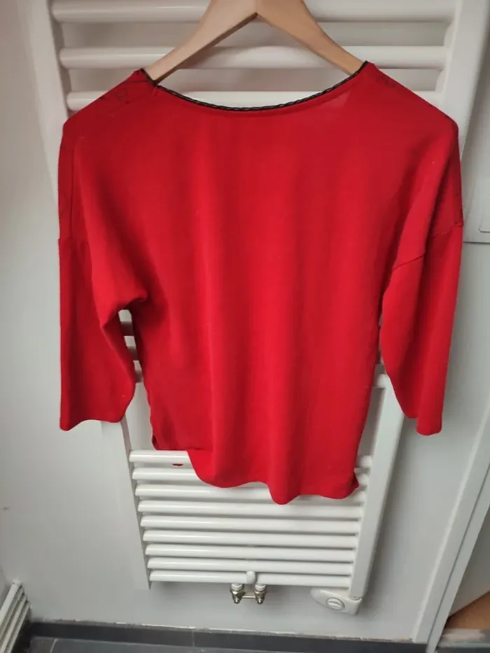 Joli pull ample mi saison S/M - photo numéro 9