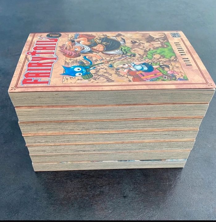 Lot de mangas Fairytail  - tomes 1 à 7 - photo numéro 2