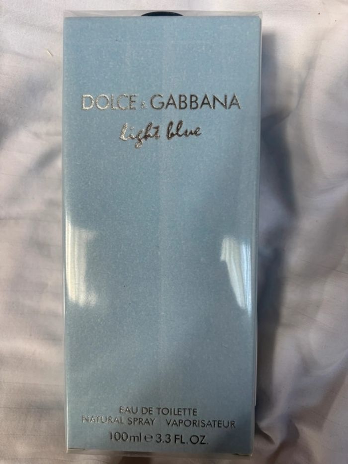 D&G light blue 100ml eau de toilette