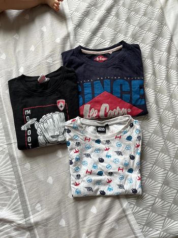 Lot hauts garçon 10 ans