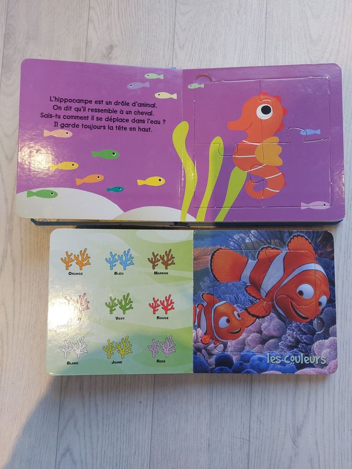 Lot 2 livres puzzles tout petits - photo numéro 3