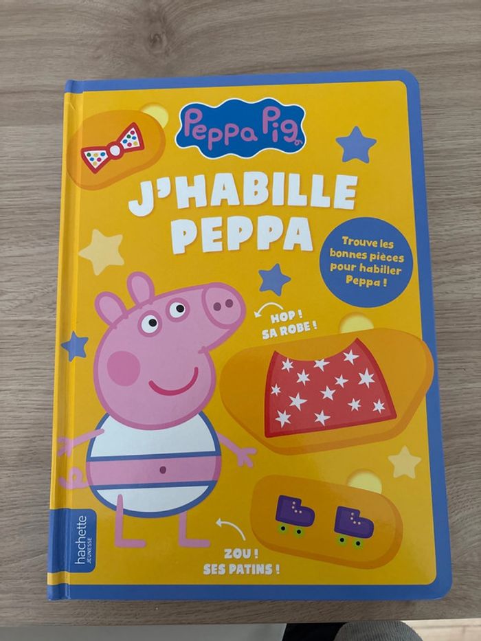 Peppa pig j’habille peppa hachette jeunesse