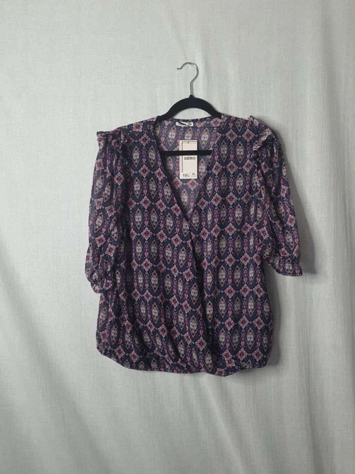 Blouse à motifs gémo