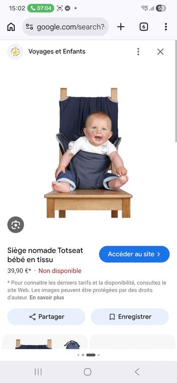 Chaisse tissu nomade en jean. Chaise de voyage