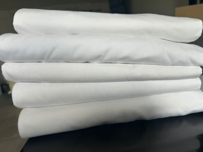 Draps blanc + taies d’oreiller - photo numéro 3