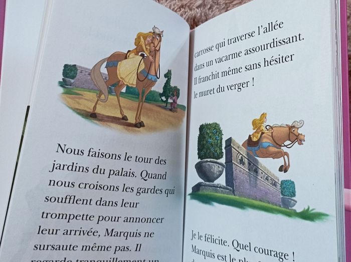 Livre Princesse à cheval - Disney Princess - Bibliothèque Rose - photo numéro 3