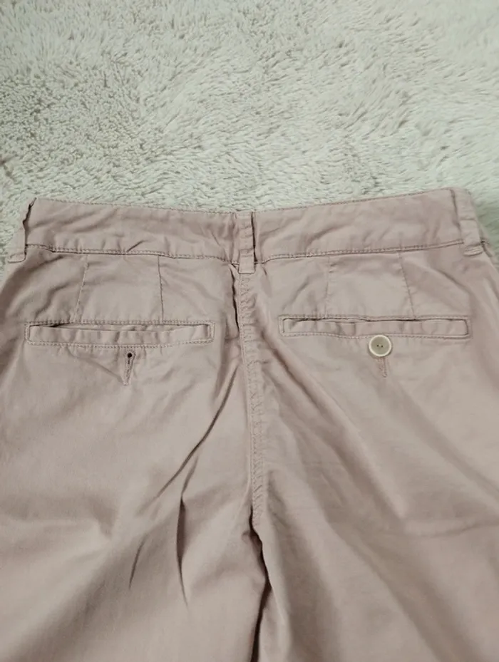 Pantalon chino rose Promod 36 - photo numéro 3