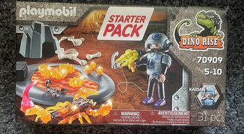 Playmobil 70909 Starter Pack Agent avec Scorpion de feu