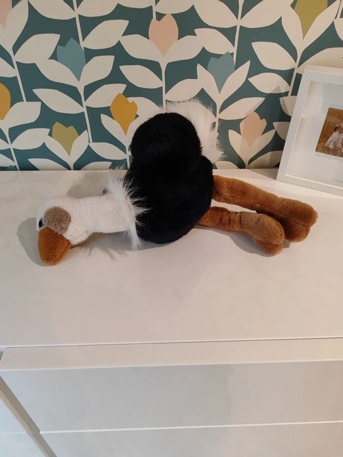 Peluche doudou autruche - photo numéro 4