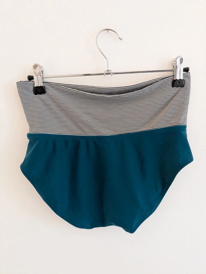 Maillot deux pièces bleu vert XXS - photo numéro 4