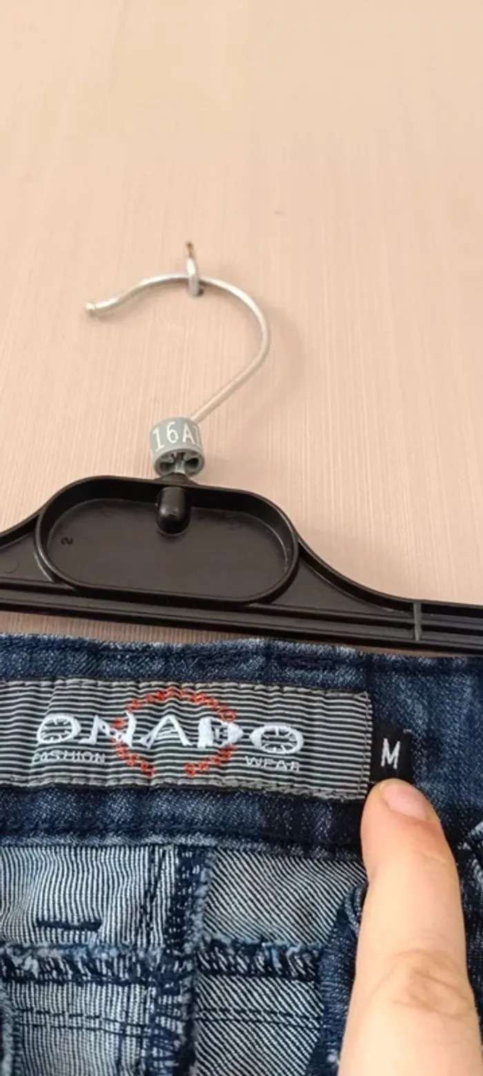 118- jean's bleu , onado, taille M - photo numéro 2