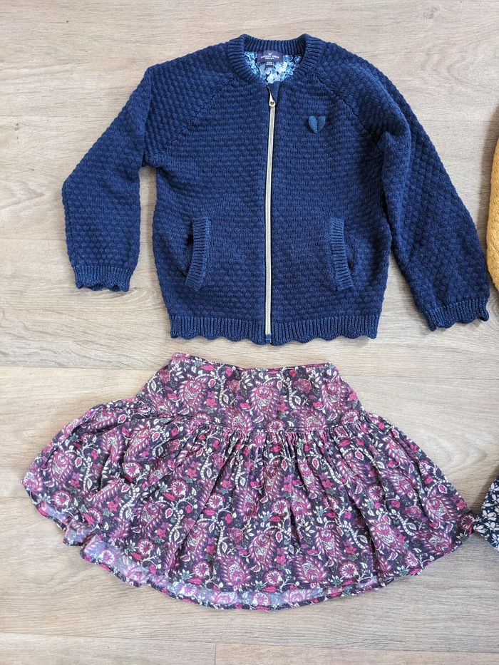 Lot de jupes et gilets sergent major Monoprix 4-5ans - photo numéro 3