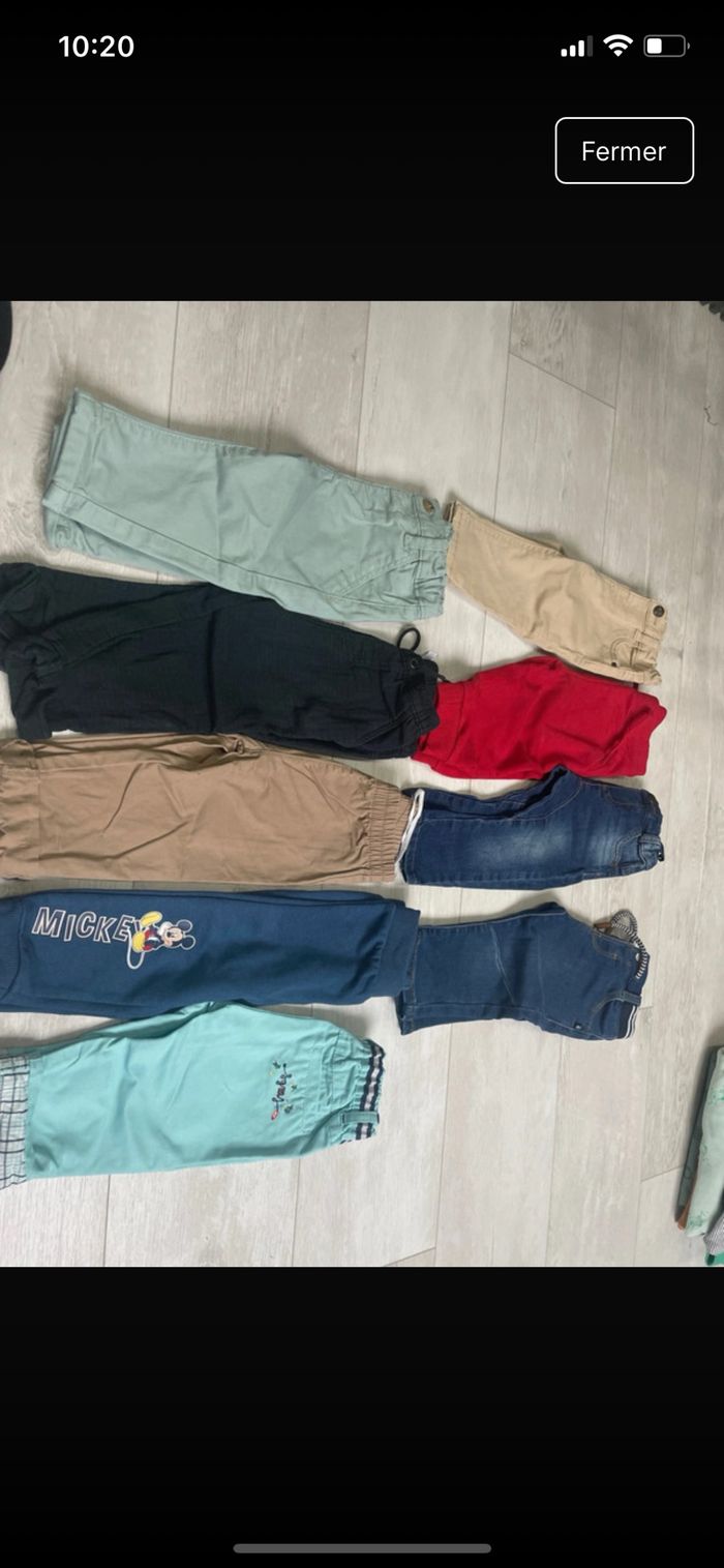 Lot de pantalon