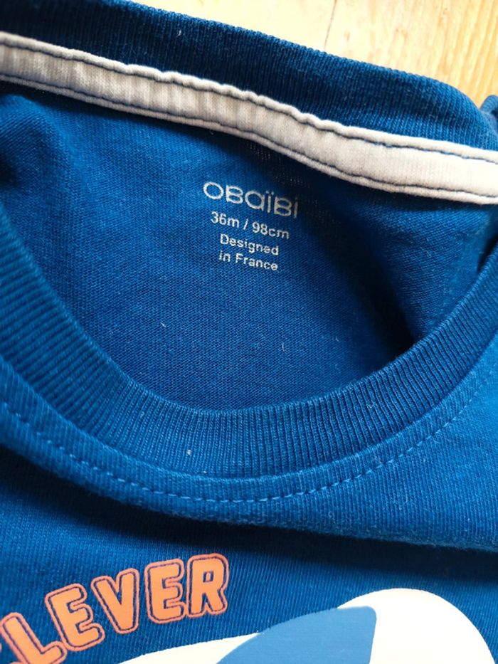 2 tee shirts mc levis obaibi 3 ans - photo numéro 12