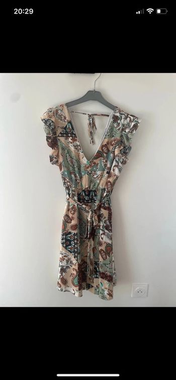 Robe Lilie rose Taille M-L