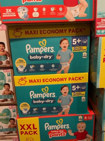 Pampers taille 5+ couche