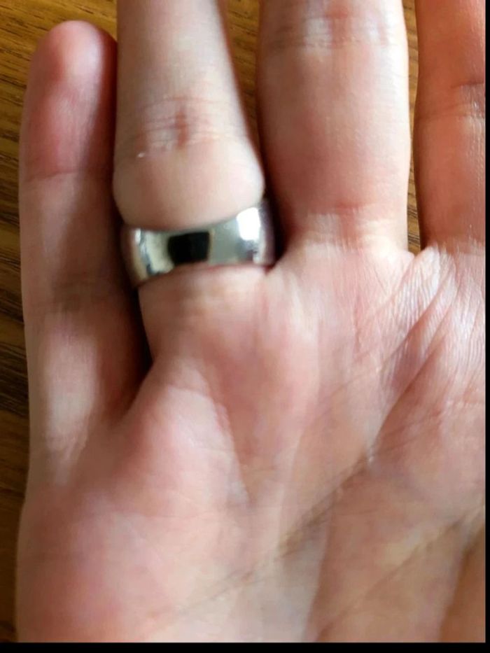 Bague tête de loup argentée – anneau tribal homme – style biker sauvage Taille 7 17.3 mm - photo numéro 8