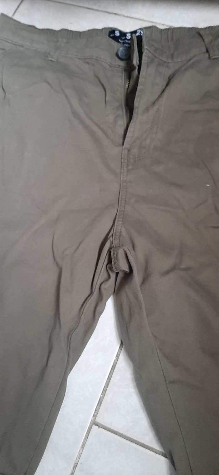 Pantalon cargo kaki - photo numéro 4