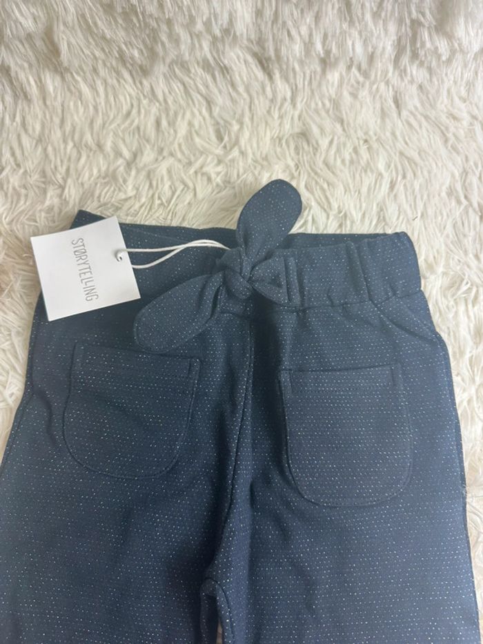 Pantalon bleu marine Storytelling taille 5 ans - photo numéro 3