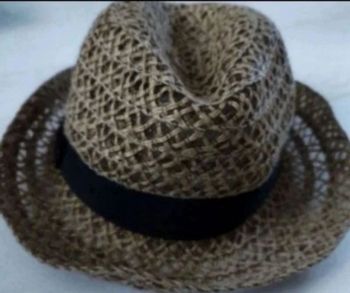 Chapeau de paille mixte