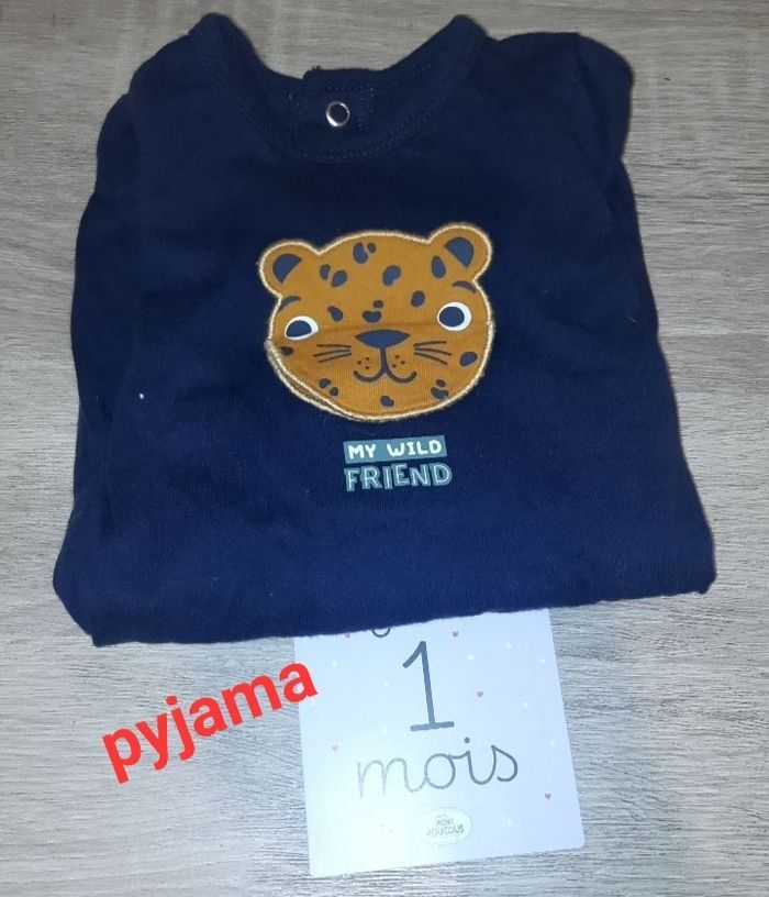 Pyjama garçon 1 mois - photo numéro 3
