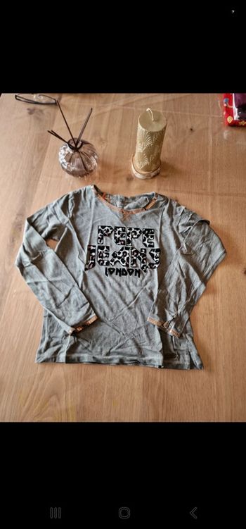 T shirt manches longues 8 ans pepe jeans