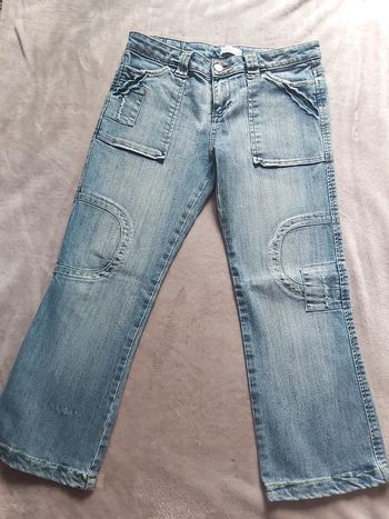 Pantacourt en Jeans Femme